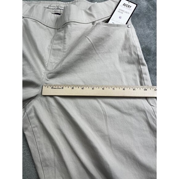 Gloria Vanderbilt "Avery" Womens Size 16 All-Around Slimming Effect Capri Pants - Picture 6 of 11